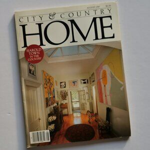 August 1987 City & Country Home Magazine Canadian Lifestyle Interior Design